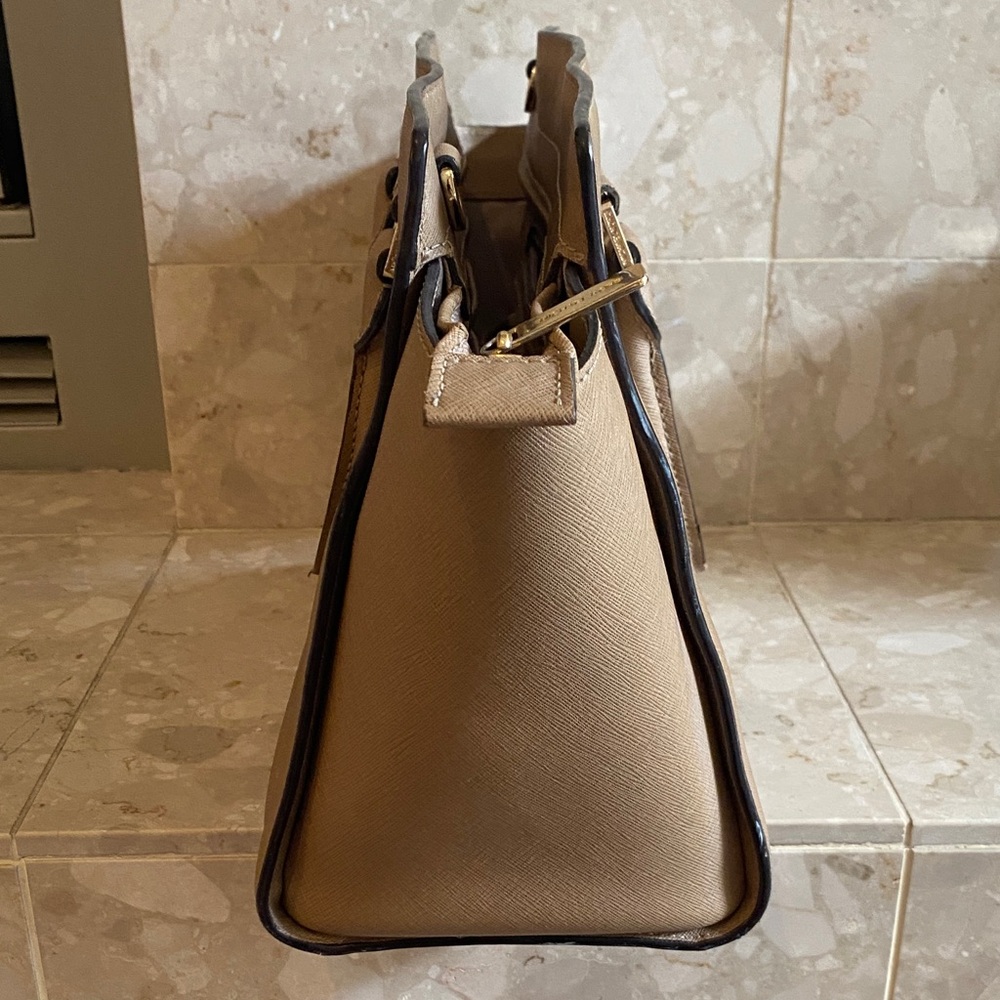 Michael Kors Beige Satchel Bag - Picture 3 of 6